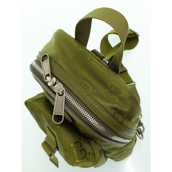 Gucci the Grid Sling Backpack Body Bag - Picture 7 of 9